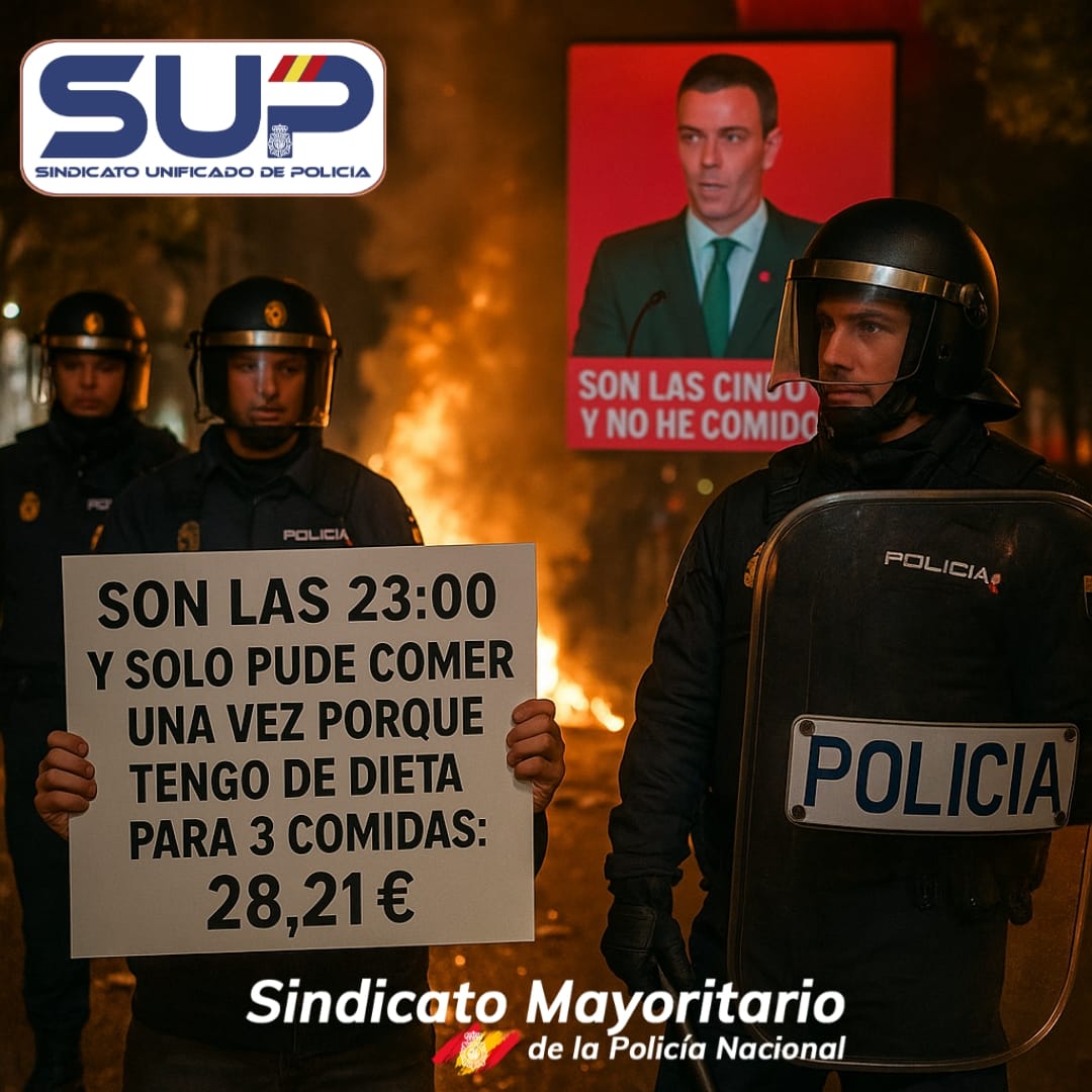 CastillaSup's tweet photo. @Sup_Policia Pagar para trabajar. Queremos soluciones no promesas. https://t.co/aVH1WmDPOM