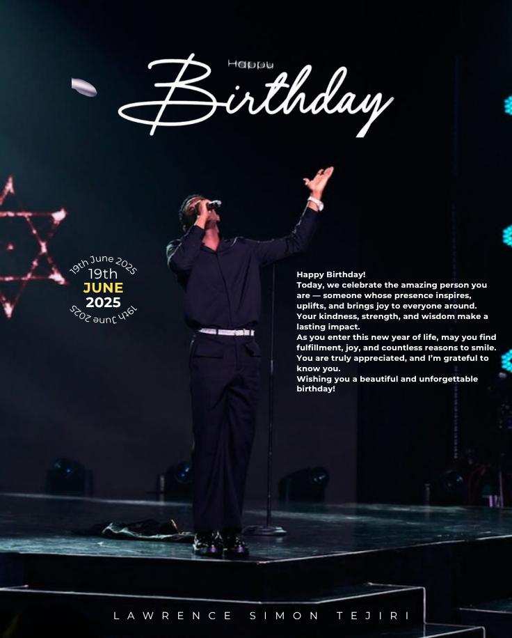 dinyain's tweet photo. Happy birthday my Gee💓 @Lawrence_simon4
Raw talent. Pure passion. Limitless potential. Lawrence has everything it takes to become a star! Both on the show and in reality ♥️💐
#HappyBirthdayLawrence
#VoteLawrence
#TeamLawrence
#LawrenceOnIdol
#NigerianIdolS10 https://t.co/Wmwlp59FDD