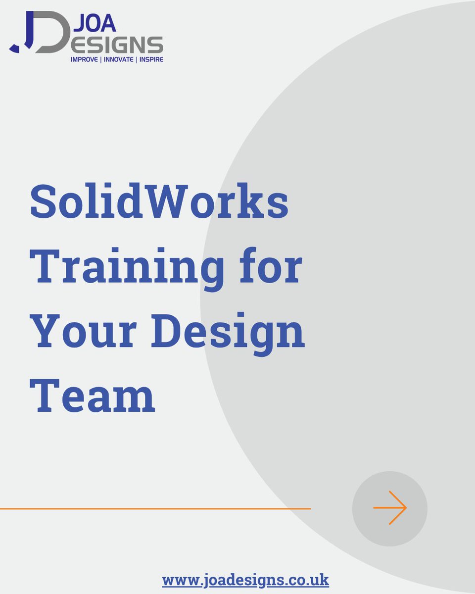 designs_joa's tweet image. Enhance your team’s design efficiency with expert SolidWorks training. Equip them with the skills to streamline workflows, reduce errors, and work smarter. Get in touch today!

.
.

#SolidWorksTraining #EngineeringExcellence #CADTraining  #JOADesigns #JOADesignsUK