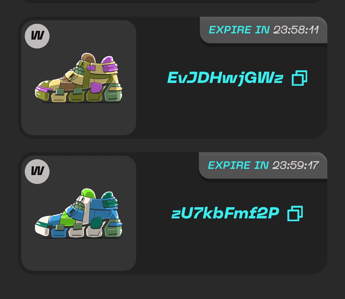 Coinbank_20's tweet photo. 🔓 Ready to unlock your #STEPNGO journey?
Here are two fresh HAUS codes for you! 🏃♂️⚡️
⏳ 28D | 4⚡️ Energy | Walker
👉 E:85.3 – Code: EvJDHwjGWz
👉 E:84.8 – Code: zU7kbFmf2P
Claim fast before they're gone! 🟢👟
#HAUSCode https://t.co/BntgdEzKo9