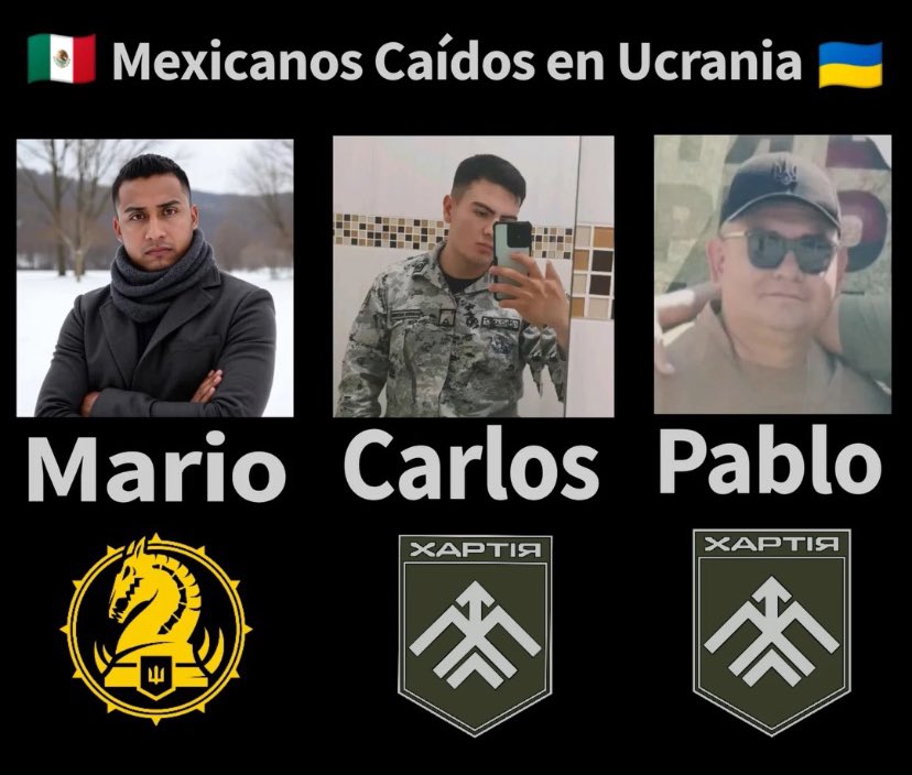 A week ago it was confirmed by a military contact in #Ukraine that the body of a third fallen soldier from Oaxaca, #Mexico had been recovered. His name was Mario. I will have an updated report in around a week from today. Condolences to his family, friends. #UkraineRussiaWar