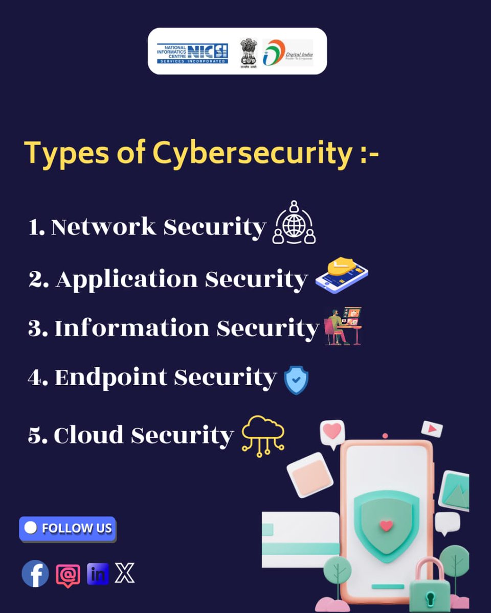 Cyber Security
.
.
.
#nicsipost #NICMeitY #meitynicsi #cybersecurity #cybercrime #Cyber #cybersecurityawareness #cyberattack #CyberQuiz <a href="/followers/">はうはう</a> #highlightseveryone #highlight #highlightseveryone #everyone #everyoneactive #science #datasecurity
