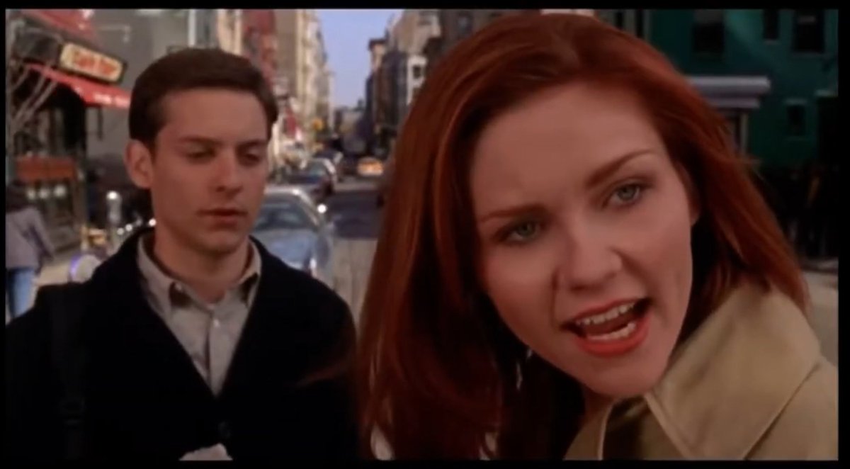 Is it not clocking to you that he's standing on business