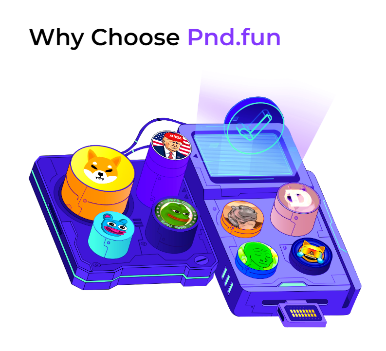 Pnd_fun's tweet photo. ⛓️ Compared to other DEXs, https://t.co/PxRlj9IYkr offers true decentralization: 

no pre-mines, 
no insiders, 
no exit scams. 

Just pure, fair tokenomics. 🤝 
#PnDFun #NoRugZone https://t.co/xDoE8KAZ2I