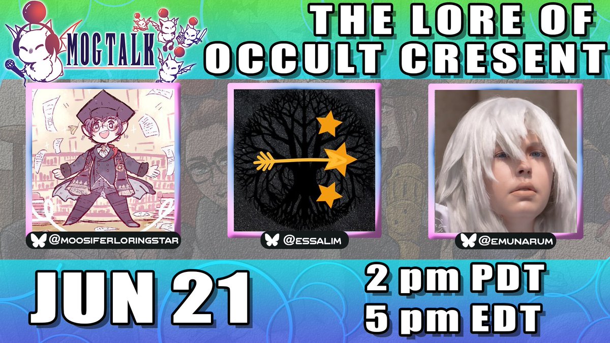 This weekend we discuss The War of the Magi and what Occult Crescent brings to the table w/ <a href="/EmUnArum/">Em 🌃</a> <a href="/AnonyMooseXIV/">Moosifer Loringstar</a> &amp; <a href="/the_essalim/">The Essalim Collate is over at BlueSky</a>