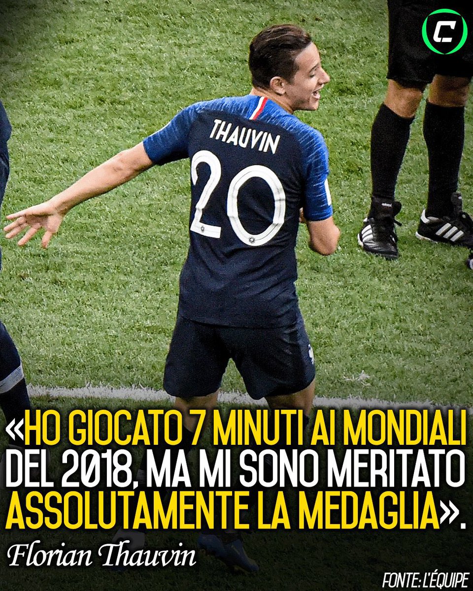 CronacheTweet's tweet image. Florian #Thauvin: campione del mondo e amico vero ❤️

1/6