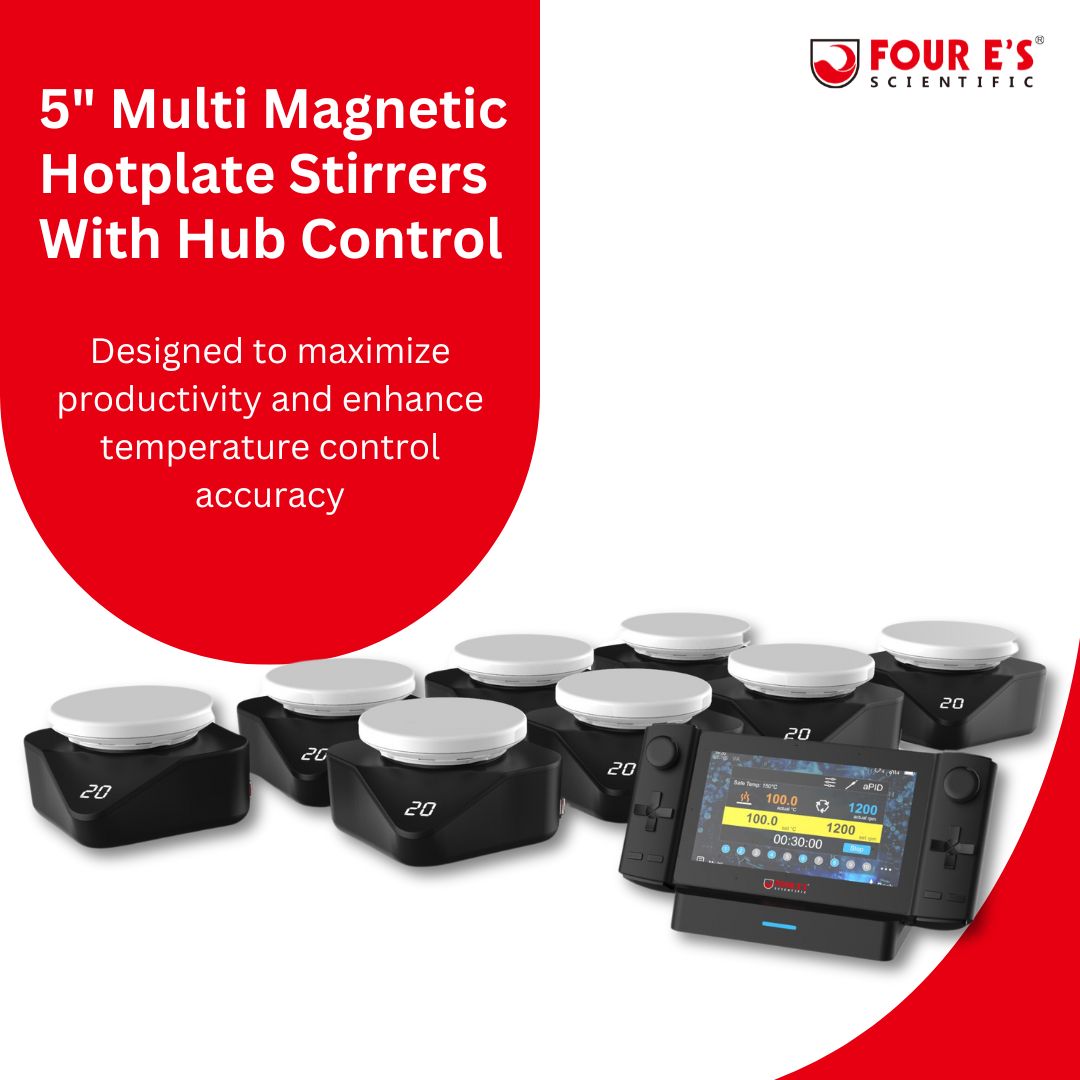 FourEScientific's tweet photo. Tired of the same old lab routine? Meet the Connected Hotplate Stirrers from Four E’s Scientific – the ultimate upgrade for your workspace! 🌡️⚙️
👉 https://t.co/mOYrP8Qizl 

#Labequipment #SmartScience #LabTools https://t.co/E4i4Y8YpXr