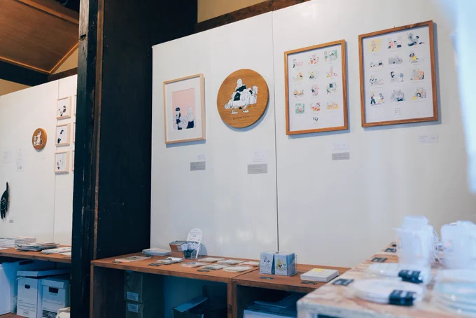 今日から京都巡回展がスタートしています!新作一点と、高円寺の作品が巡回しています。 私は21日に終日在廊予定です。 ホットケーキが美味しいカフェも併設していますので、お散歩ついでにぜひ! #世界のすきまで踊ってる京都個展