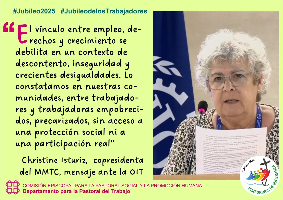Departamento de Pastoral del Trabajo | CEE (@pastoralobrera) on Twitter photo 📢 Cerca de 700 mil trabajadores migrantes están pendientes de su regulación administrativa para poder tener un trabajo digno.
🎙️ "Son vecinos que viven entre nosotros. ¿Por qué avocar a estas personas al miedo e incertidumbre?" <a href="/_CARITAS/">Cáritas Española ✳️</a> 📢 Cerca de 700 mil trabajadores migrantes están pendientes de su regulación administrativa para poder tener un trabajo digno.
🎙️ "Son vecinos que viven entre nosotros. ¿Por qué avocar a estas personas al miedo e incertidumbre?" <a href="/_CARITAS/">Cáritas Española ✳️</a>
