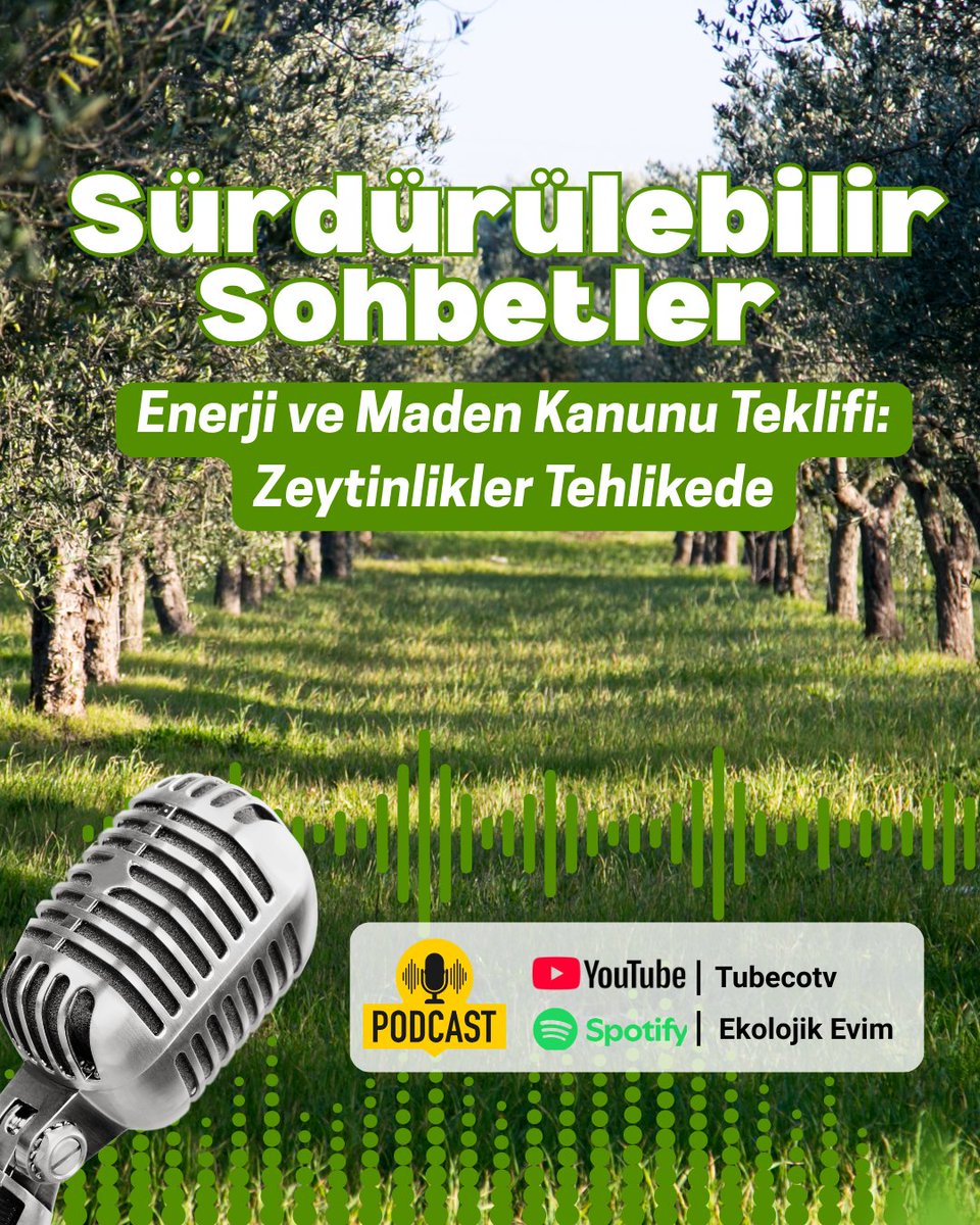 🌿 Zeytinlikler mi, Madenler mi? ⛏️

#zeytinlik #madencilik #enerji #çevre #doğa #ekoloji #çed #ikizköy #akbelen #kalkınma #sürdürülebilirlik #iklimkrizi #gündem #haber #türki̇ye #tartışma #analiz #podcasts #türkçepodcast #podcasttürkiye #yenibölüm #podcastönerisi #podcasting