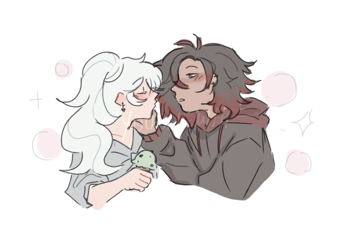 Y0urnewHF's tweet image. chomp #rwby #rwbyfanart #whiterose