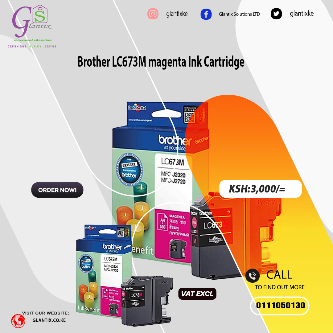 glantixke's tweet photo. 🎨 Print Brighter. Last Longer.
🖨️ From sharp blacks to vivid colors — Brother’s got every page covered!
🖤 BTD60BK | 🌼 LC-673Y | 💖 LC673M | 💙 LC673C | 🖤 LC-673BK
✨ Reliable. High Yield. Always Ready.
#BrotherInk #PrintSmart #OfficeSupplies #InkCartridge #CreativePrinting #BrotherPrinter
Shop now:https://t.co/o50i9ijw3X