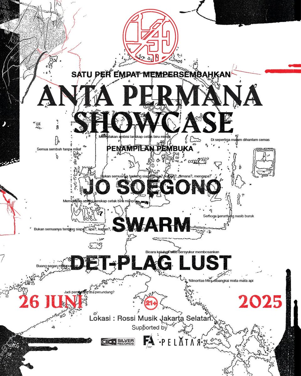 Minggu depan kami showcase 🎲🏠

Beli tiket di sini 👇🏽
frekuensiantara.ruangevent.com/e/anta-permana…

Sampai jumpa di Rossi Musik 🫂