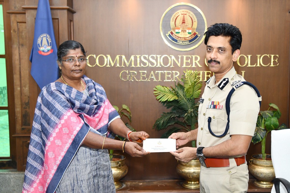chennaipolice_'s tweet image. #Rewards #GoodWork