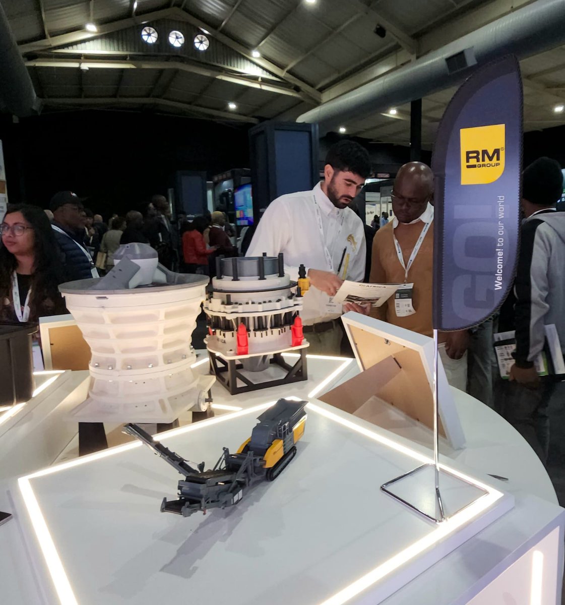 ceafricaptyltd's tweet photo. Day 1 at The Big 5 Construct South Africa 

From  insightful conversations to connecting with innovative businesses  across the industry – the energy was electric and the opportunities,  endless.

We're excited to be back for Day 2 – and we’d love for you to join us!
📍Visit CE AFRICA at [ST164 , Hall 4]
 🗓️ Big 5 Construct SA | 18–20 June
 📍 Gallagher Convention Centre

Come meet the team, explore our latest mining and crushing solutions, and let’s talk innovation, reliability, and growth.

#ceafrica #crushermining #miningworld #mining #africa #crusherequipmentafrica #big5 #Gallagher