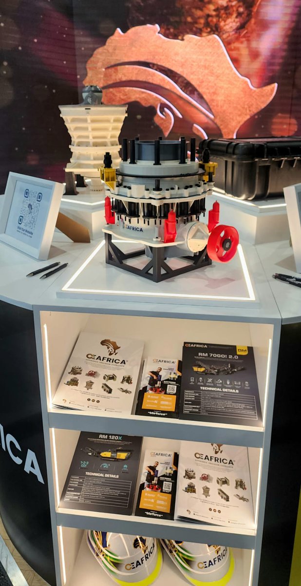 ceafricaptyltd's tweet photo. Day 1 at The Big 5 Construct South Africa 

From  insightful conversations to connecting with innovative businesses  across the industry – the energy was electric and the opportunities,  endless.

We're excited to be back for Day 2 – and we’d love for you to join us!
📍Visit CE AFRICA at [ST164 , Hall 4]
 🗓️ Big 5 Construct SA | 18–20 June
 📍 Gallagher Convention Centre

Come meet the team, explore our latest mining and crushing solutions, and let’s talk innovation, reliability, and growth.

#ceafrica #crushermining #miningworld #mining #africa #crusherequipmentafrica #big5 #Gallagher