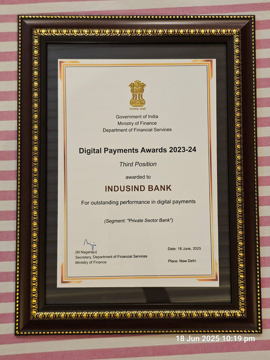 IndusInd Bank tweet media
