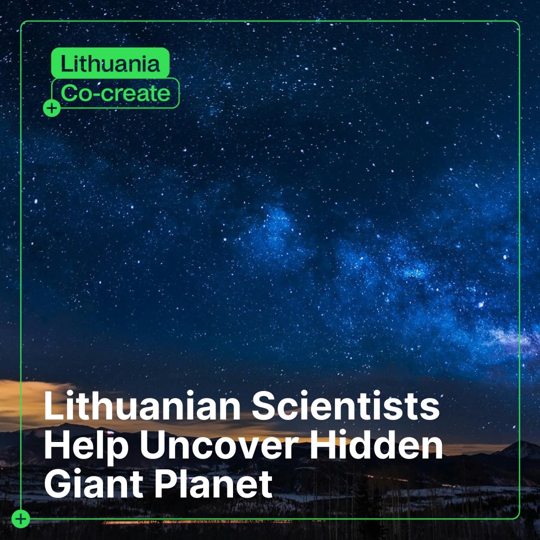 A rare gas giant exoplanet has been discovered over 3,200 light-years away in the Milky Way's halo by scientists from Vilnius University <a href="/VU_LT/">Vilnius University</a> and their global partner – only the third ever found in this halo! A stellar leap for Lithuanian science. #Astronomy #Lithuania