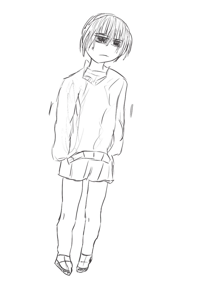 Drawshaaa's tweet photo. Is everything okay?

#sketches 
#sketchbook 
#drawings 
#animeartwork https://t.co/hoHQtIfO75