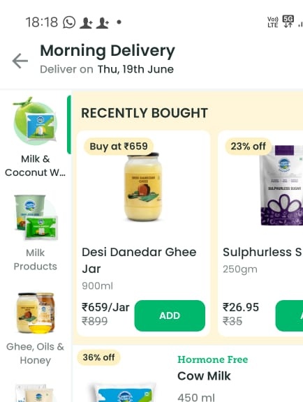 pallukaka's tweet photo. @_countrydelight how these startups fool innocent #indians. Different prices for different #customers #VIP members charged more after collecting VIP charges, normal customers being charged less! #MoCAFP. #loot breach of #trust.#iit https://t.co/sBfaBhWy3o