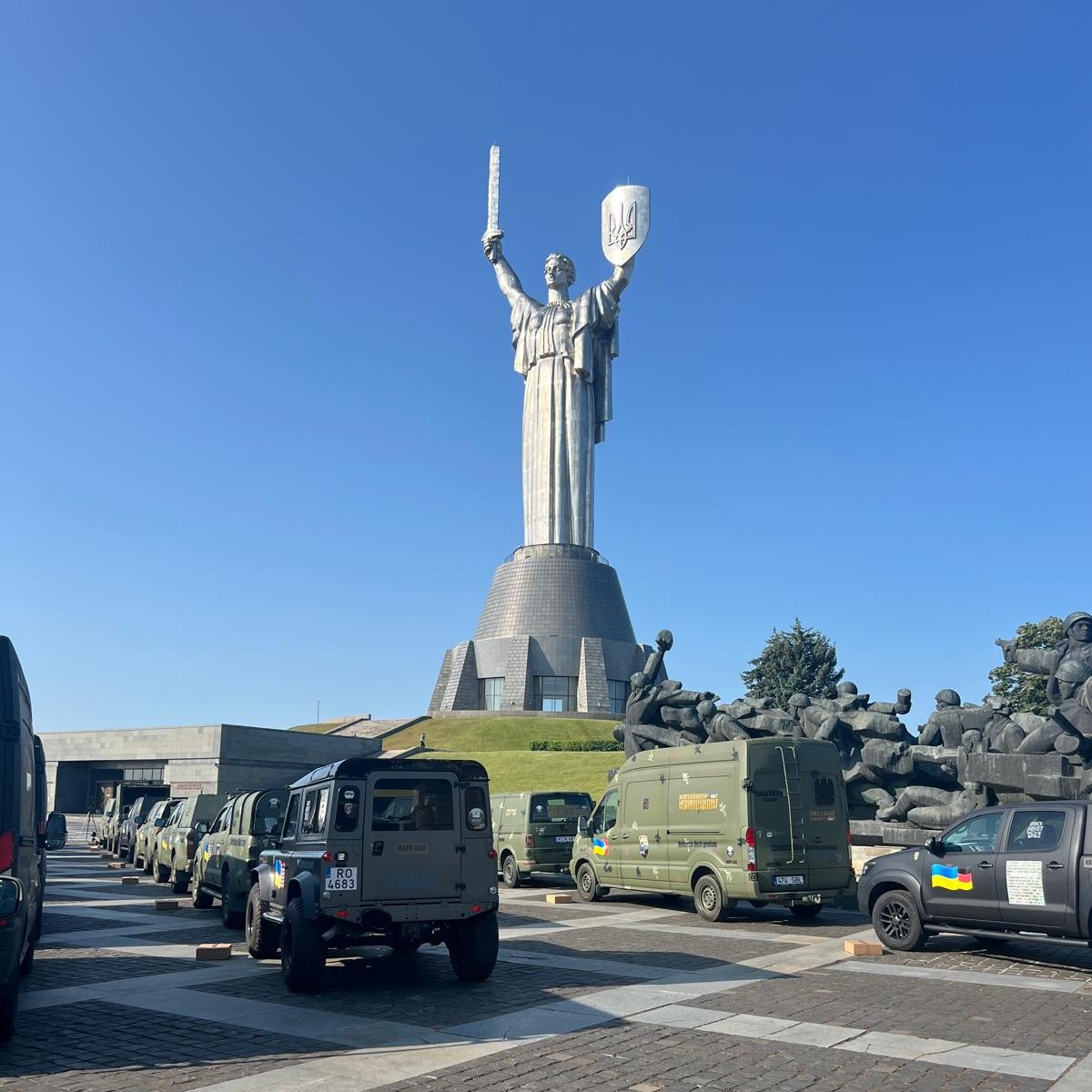 Florence (@flore14) on Twitter photo 🕯️ All the darkness in the world can’t extinguish a single candle.
Each of these 29 trucks is a spark of hope, funded by generosity, driven by solidarity.
Thanks to <a href="/69thSB/">NAFO 69th Sniffing Brigade</a> and donors worldwide, 🇺🇦 is today 29 trucks closer to victory.
Let’s add one more! See donation link👇 🕯️ All the darkness in the world can’t extinguish a single candle.
Each of these 29 trucks is a spark of hope, funded by generosity, driven by solidarity.
Thanks to <a href="/69thSB/">NAFO 69th Sniffing Brigade</a> and donors worldwide, 🇺🇦 is today 29 trucks closer to victory.
Let’s add one more! See donation link👇