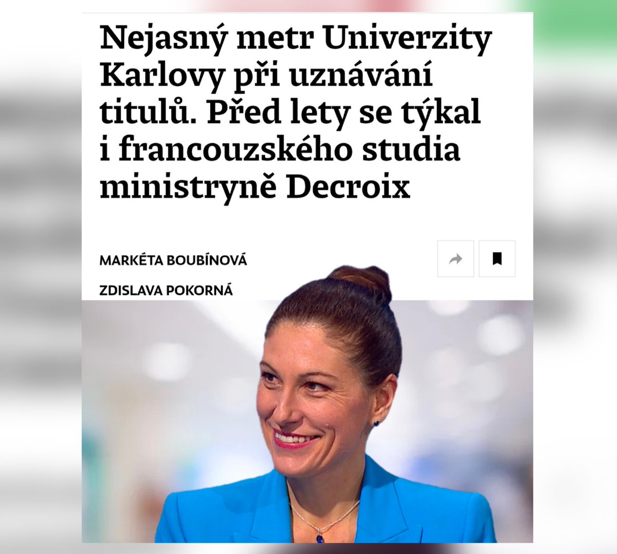 zwrateklemplova's tweet image. Najdi rozdíl:
ED má právnické vzdělání, které jí nostrifikovala UK v r. 2008 a uznala ČAK. Nad rámec Mgr. má Ph.D., ale je to "kauza".
ZM žádné VŠ vzdělání nemá, titul i tak používala a tvrdila, že VŠ má. Když se na to přišlo, tak prý omyl a můžou za to jiní. Kauza to nebyla🤡