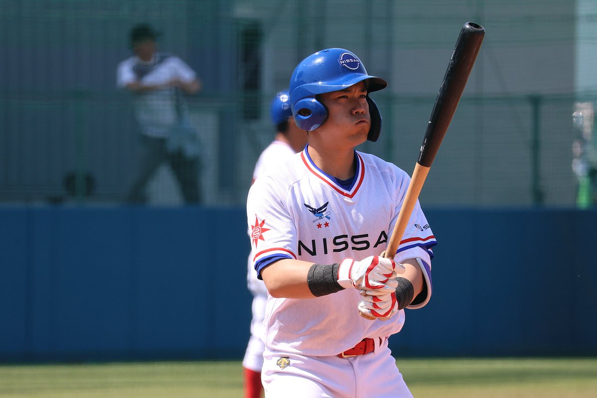 📢日産野球部選手紹介⚾ 🧢#比嘉久人（背番号27） 「こいつがいると