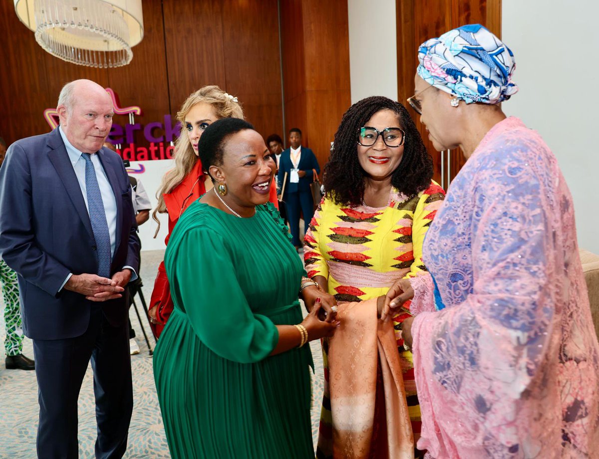 I  joined fellow First Ladies from Africa and Asia on the 7th edition of Merck Foundation First Ladies Initiative (MFFLI) Summit in Dubai.

As the Guest of Honour,  my key note address hinged on my initiatives at home through my foundation <a href="/angelofhope_zim/">Angel Of Hope Foundation</a> in collaboration with
