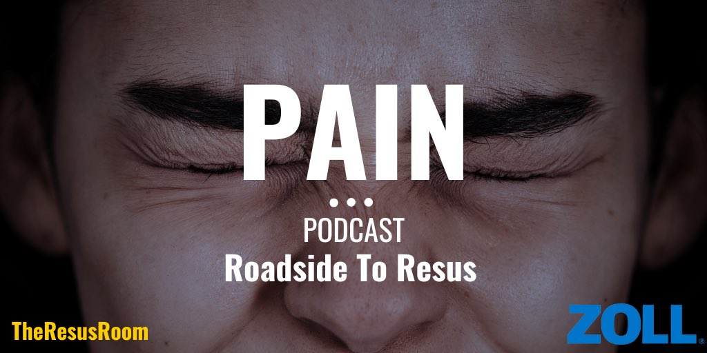 Pain; Roadside to Resus Podcast

Out now!

itunes.apple.com/gb/podcast/the…

open.spotify.com/show/4pGoo1XFn…

TheResusRoom.co.uk #FOAMed