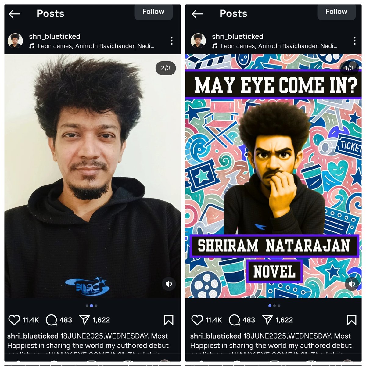 AshwinBala_Offi's tweet photo. Actor Shri's Comeback 🥵...
#MayIComeIn? #Shri #ActorShri https://t.co/M4ybGlY9KQ
