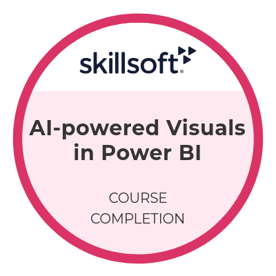 HeetDayaniBJP's tweet photo. Just completed the AI-powered Visuals in Power BI course by @Skillsoft ! 📊💡
Learned how to:
✅ Forecast with line charts
✅ Spot anomalies
✅ Use Decomposition Tree & Key Influencer visuals powered by
#PowerBI #DataAnalytics #AI #Skillsoft https://t.co/MYIXLrL0YL