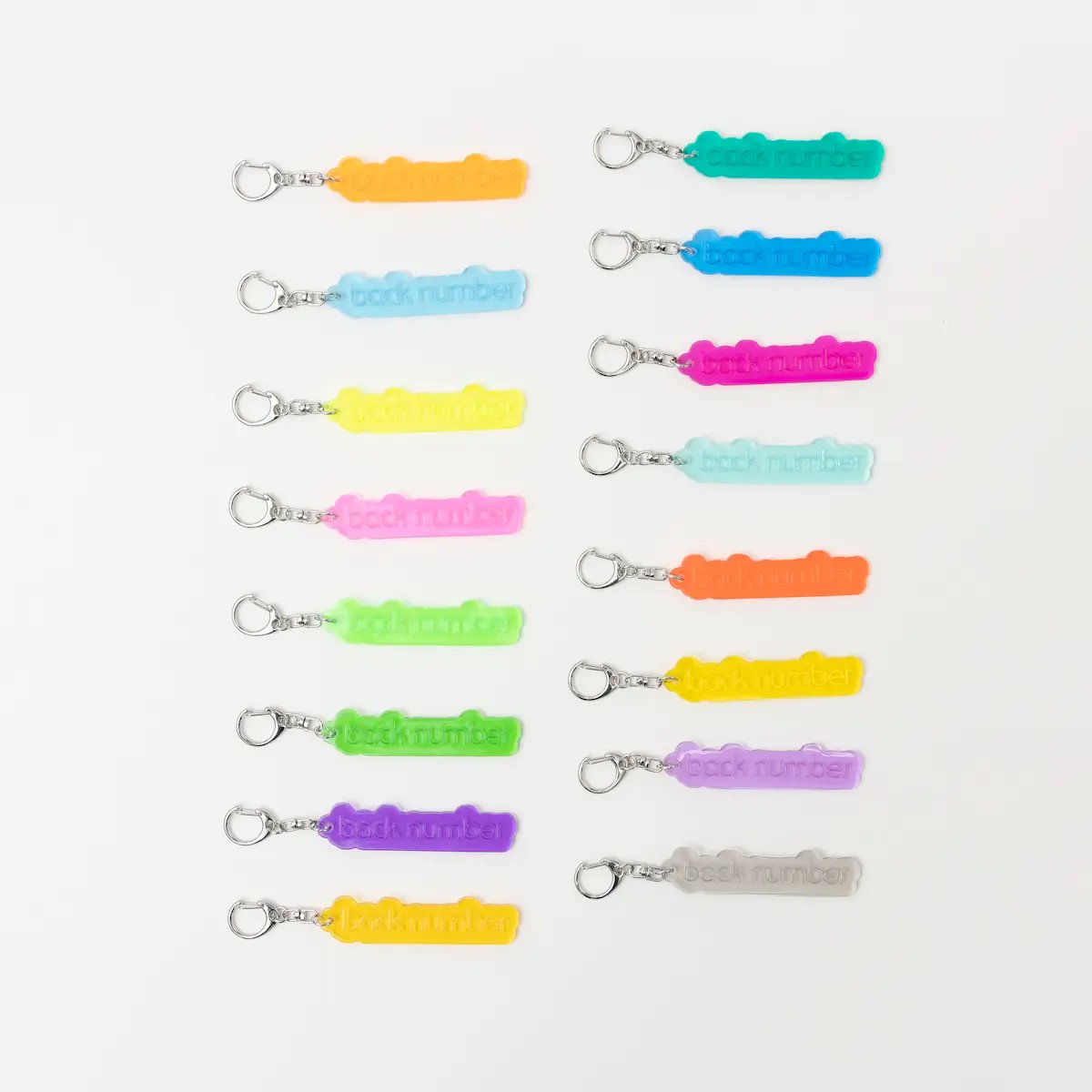 back numberのPOPUPにて ランダムキーリングのピンクお迎えした方