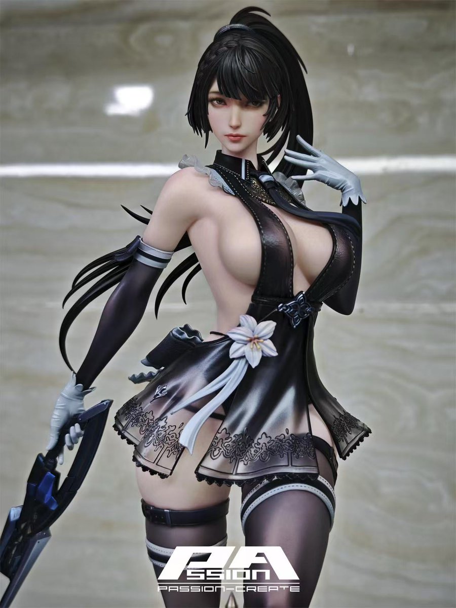 oskuek's tweet photo. PA Create brand Stellar Blade eve in 2B's costume. 1/4 scale. https://t.co/OpUMfpAAFe