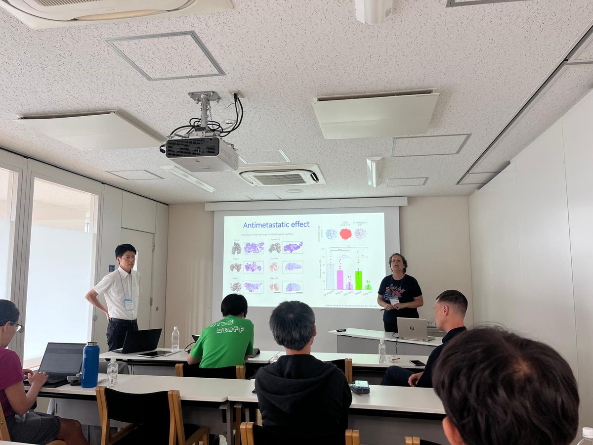 Honored to be an invited speaker at #NT25 Congresos in #Kyoto! Sharing our latest results on using carbon nanotubes for metastasis treatment 💡🔬 #Nanomedicine #CancerResearch
