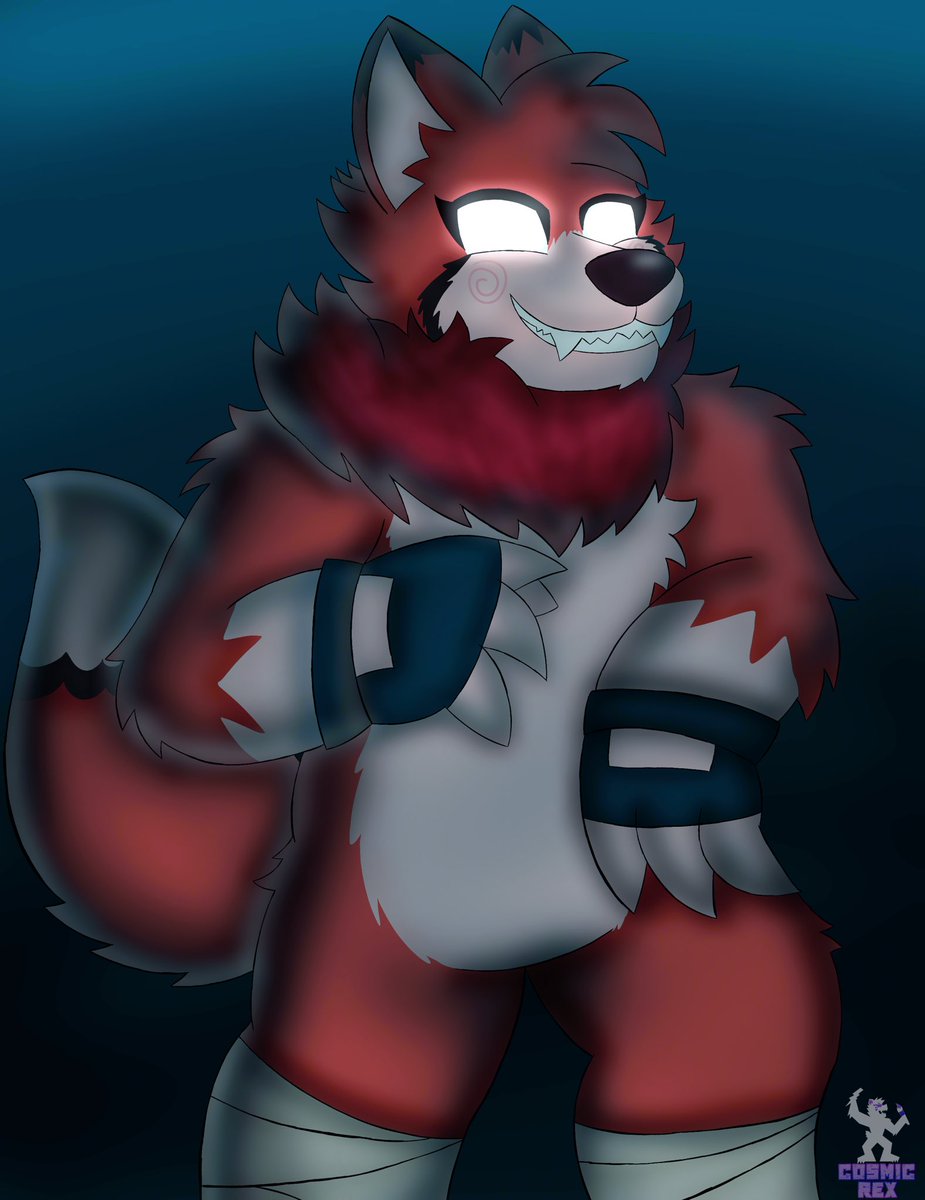 CosmicRexx's tweet photo. (ART TRADE)Rox the Fox! 
・‥…━━━━━━━☆☆━━━━━━━…‥・
Had fun doing my half of the art trade with @Onziware , which I drew one of his OCs, Rox. I really had lots of fun drawing this little cutie, even that I love her design too! ^^’ https://t.co/qazHg7FXmr