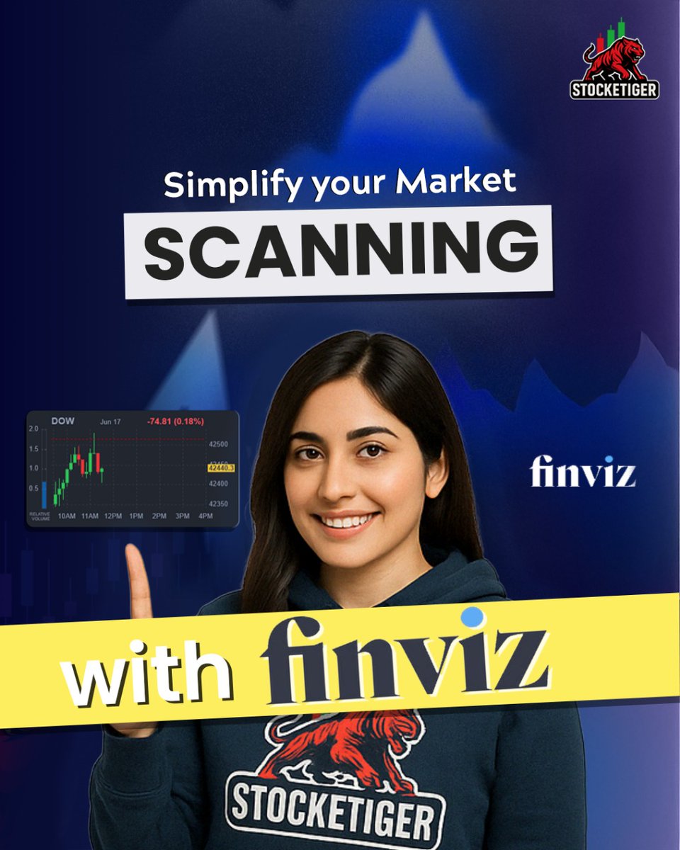 StockeTiger's tweet photo. 🚀 Scan smarter with Finviz!
Spot trends, track insiders, and filter fast.
What’s your favorite Finviz feature? 👇

#Finviz #StockScanner #Stocketiger #TradingTool #SmartTrading #HeatMap #InsiderTracking #TradeSmart https://t.co/JrSKHimgoZ