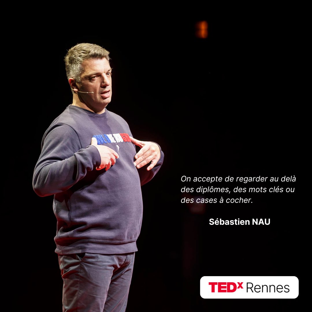 [Vidéos TEDxRennes2024]

“On accepte de regarder au delà des diplômes, des mots clés ou des cases à cocher.” - Sébastien Nau

👉 tedxrennes.com/sebastien-nau/

📸 <a href="/FactoryViews/">Views-Factory</a> 

#TEDxRennes #TEDxRennes2024 #hophophope #recrutement #rugbyman #compétences #emploi #entretien
