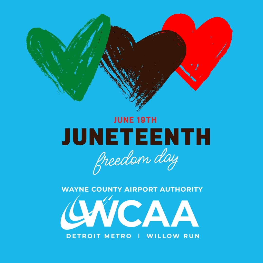 Today, we commemorate Juneteenth, a powerful reminder of freedom, resilience and progress.
#Juneteenth #FreedomDay #DTWnonstop