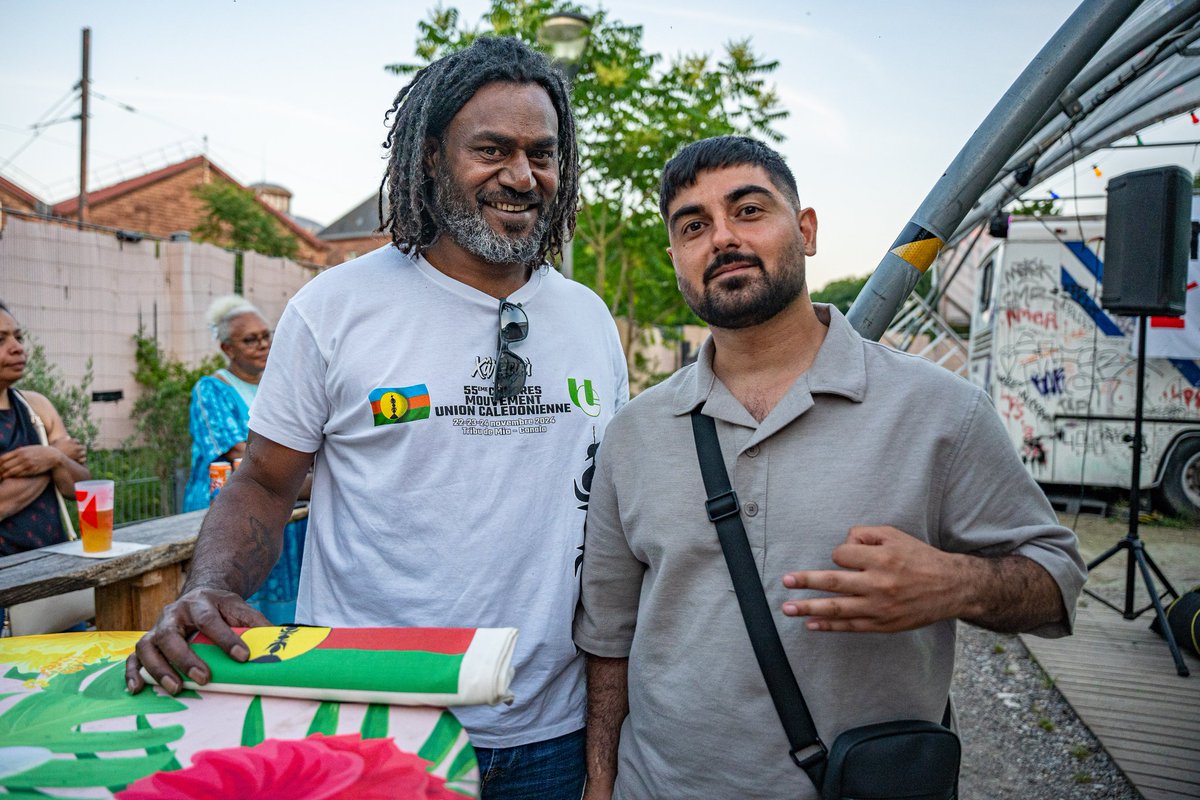 Très heureux de rencontrer Dimitri Qenegei et de le voir enfin libre. Dimitri est militant Kanak qui a été déporté à plus de 17 000 km de son pays et a été enfermé à la prison de Villefranche par l'État français.

Luttons contre le colonialisme. Libérons la Kanaky ! 🇳🇨