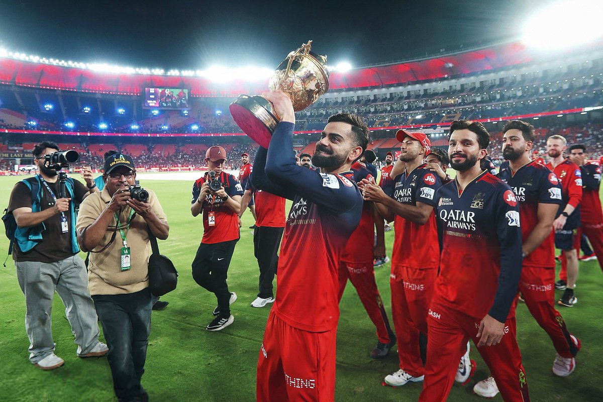 ImTanujSingh's tweet photo. 🚨 HISTORY IN IPL 2025 FINAL 🚨 

- Jio Star confirms RCB Vs PBKS IPL 2025 Final is the Most watched T20 game in the History. 🤯 https://t.co/1bsslr3l4n