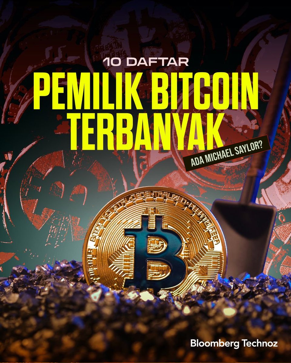 Pemilik Bitcoin terbesar kini bukan cuma individu, tapi juga institusi besar  seperti BlackRock dan Binance, yang bisa berpengaruh besar terhadap harga  Bitcoin. Simak selengkapnya: https://t.co/erqQ5yQAjN