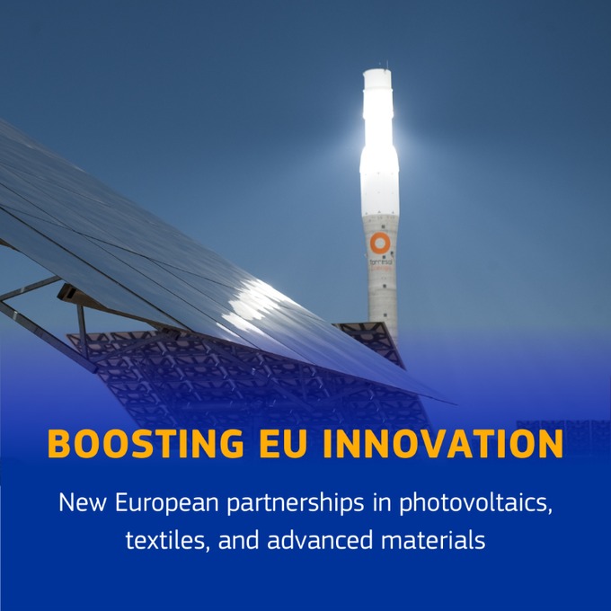 ЕС насърчава иновациите с нови европейски партньорства в областта на авангардните материали, текстила и фотоволтаиците.
Повече по темата можете да прочетете тук bscsme.eu/yourls/sa1962
Изображение: © European Union, 2025, CC BY 4.0
#EENCanHelp