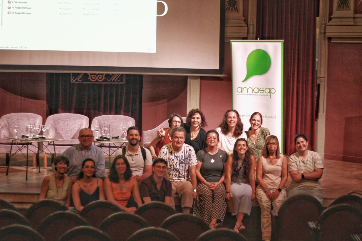 Bien acompañado por la mportante presencia de becarias y profesionales de los Centros Municipales de Salud Comunitaria (CMSc) de  <a href="/madridsalud/">Madrid Salud. Ayuntamiento de Madrid</a> en el VI Encuentro de <a href="/amasap/">AMaSaP</a>. 

Las semillas de la Comunitaria son resistentes 🌱 y siguen produciendo buenas cosechas (comunicaciones)