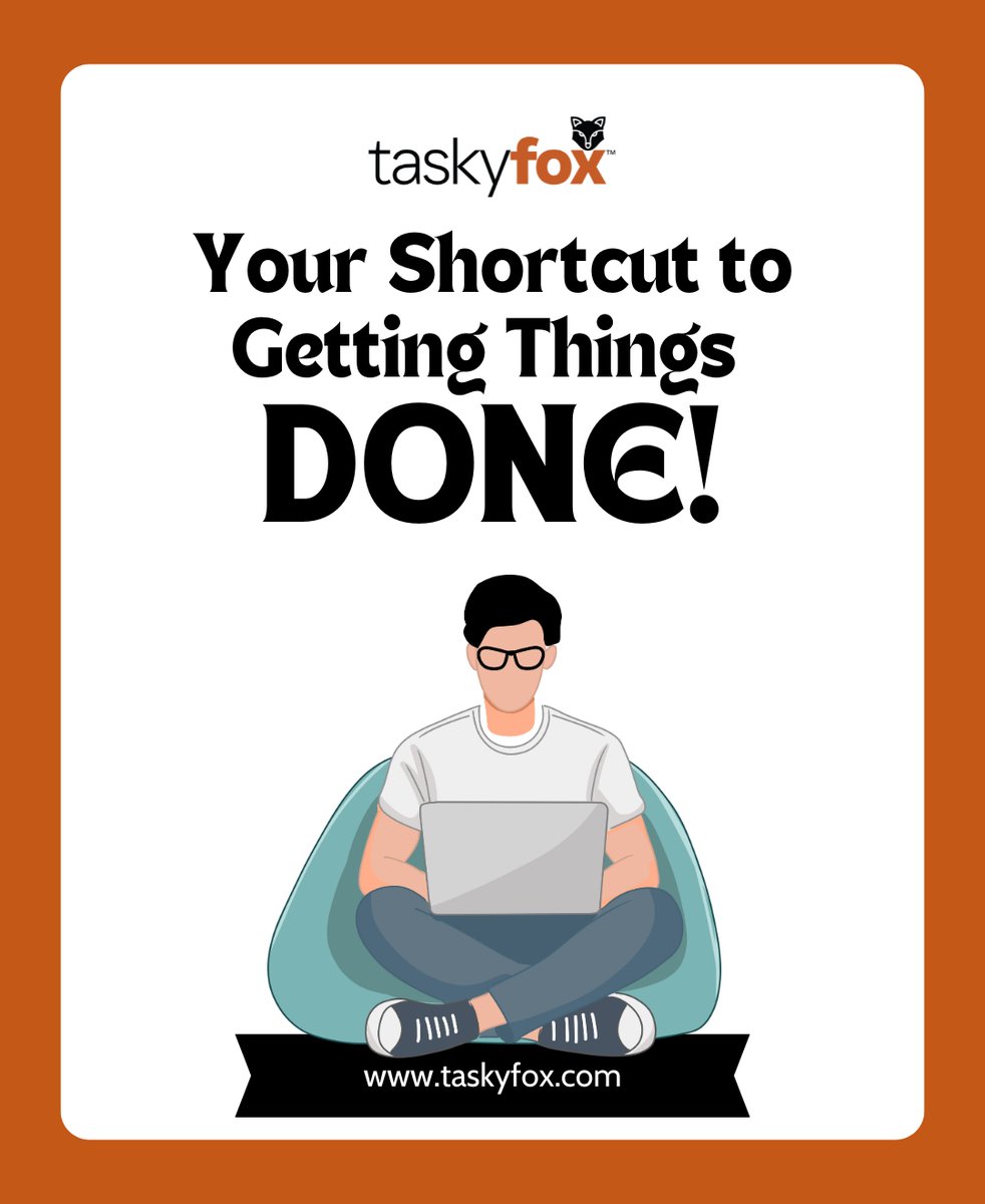 taskyfoxapp's tweet photo. Your Shortcut to Getting Things DONE!

https://t.co/GYLLfssxQK

#TaskyFox #FreelancingLife #WorkYourWay #NoLimits #FlexibleWork #RemoteWork #FreelancerOpportunities https://t.co/0DPKdusW2r