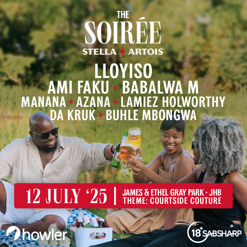 StellaArtoisZA's tweet photo. Let’s just say… they don’t miss. 🎤✨

Introducing your Stella Soiree lineup. Headliners worthy of centre court.  Get  your tickets today!