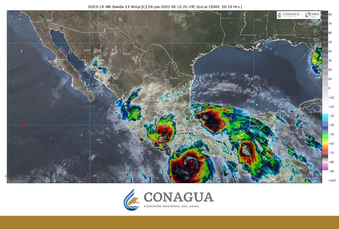 #AvisoMeteorológico
#Erick se intensificó a #Huracán categoría 4 en la escala #SaffirSimpson.

Más información en:
gob.mx/conagua/prensa…