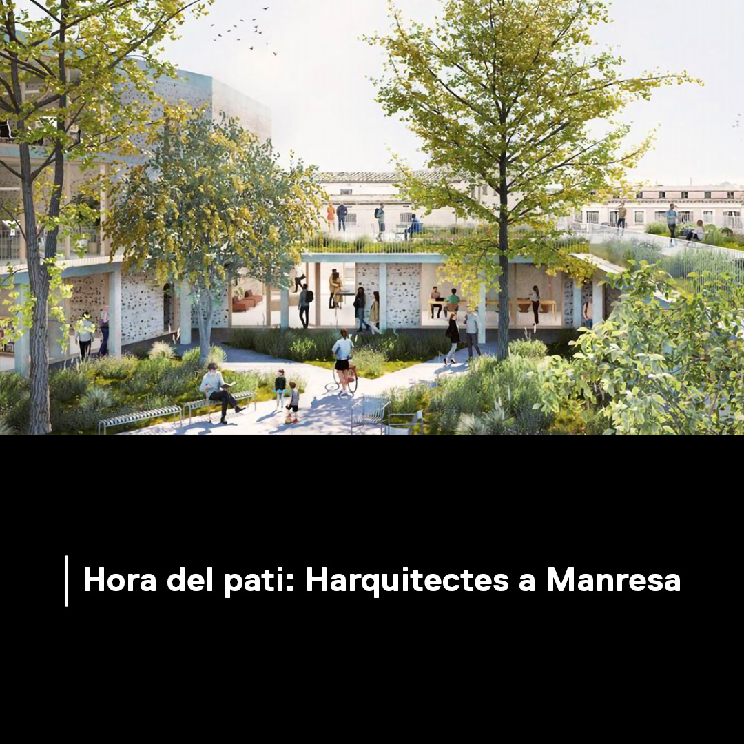 Arriba a Manresa #LHoraDelPati amb Harquitectes, l’estudi guanyador del concurs per a l'edifici que acollirà l’Arxiu Comarcal del Bages, l’Arxiu de Manresa i diverses oficines municipals.
📅Avui, 19 de juny
🕧18 h
📍Sala de Conferències de la Casa Lluvià
ℹ️arquitectes.cat/ca/cultura/hor…