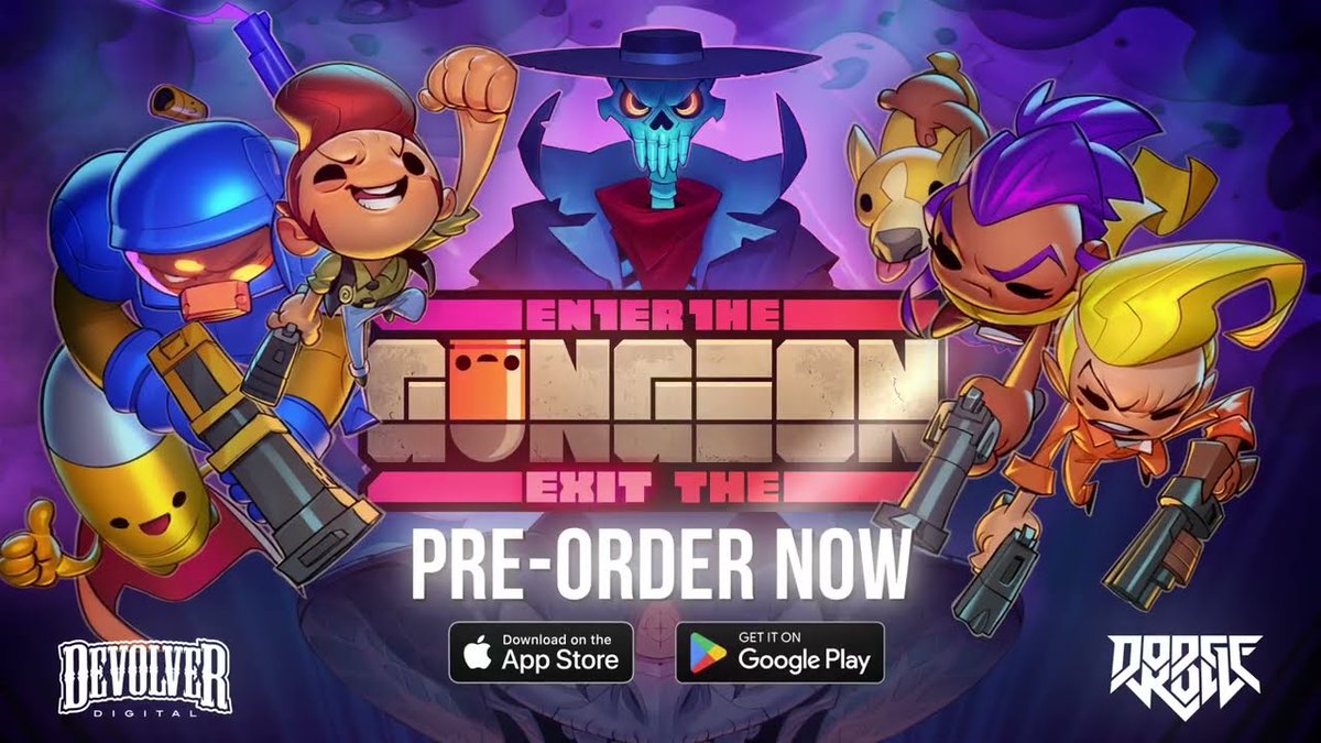 Enter the Gungeon（エンター・ザ・ガンジョン）』モバイル版の配信が