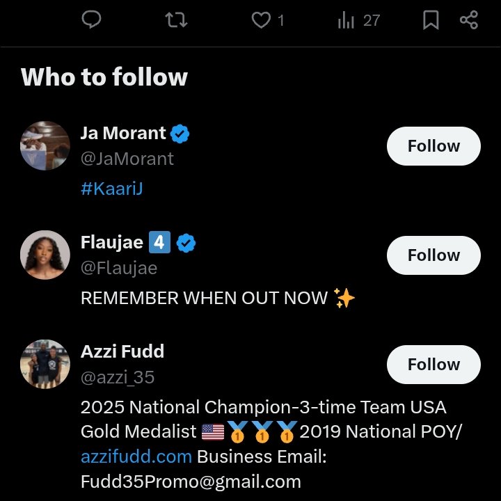 NomDeGuerre77C's tweet image. I wasn't gonna say anything but—
The proof is in #theFuhkShht'🤫..

The #Dopest "#WhoToFollow that I think I've ever glanced at on #X/here: