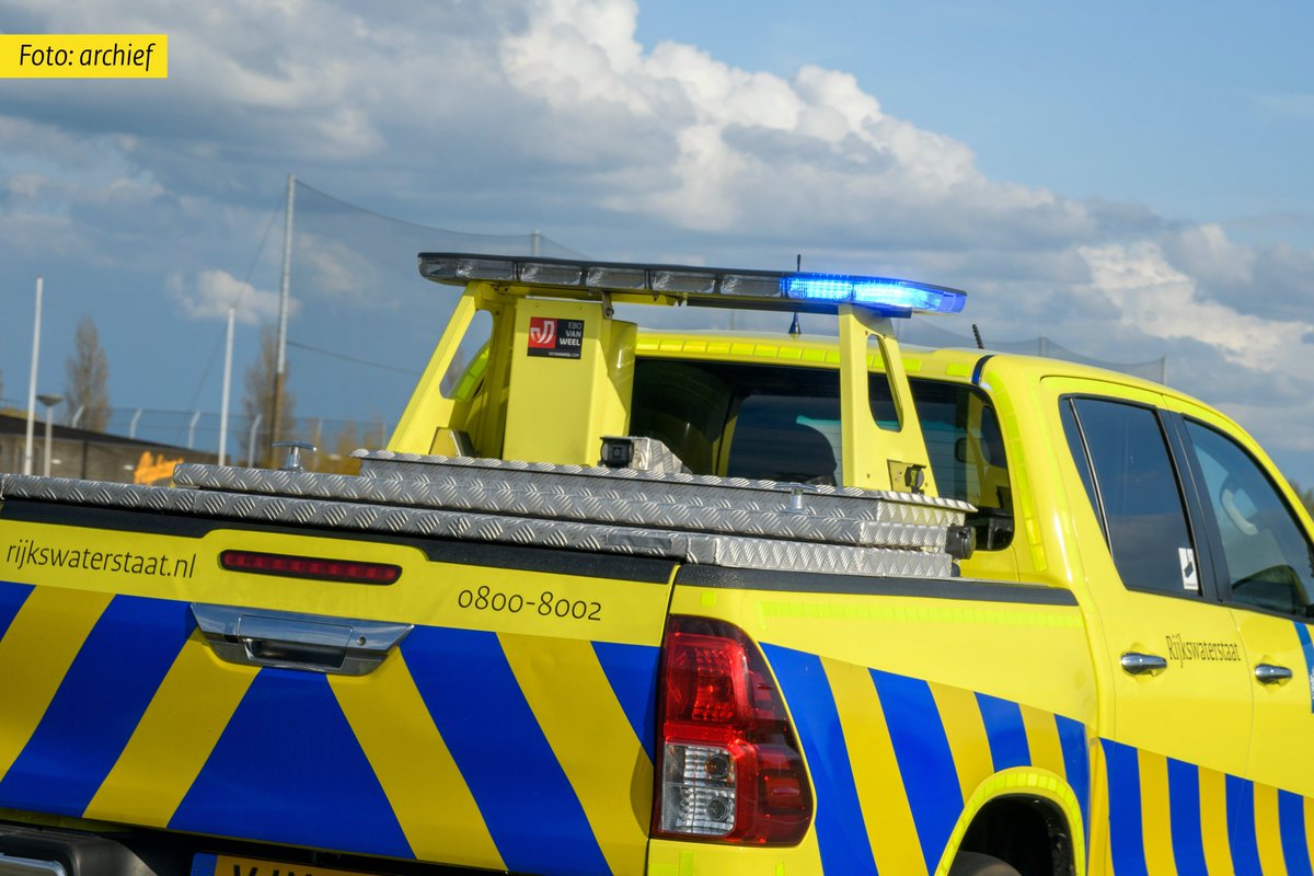 Ongeval met vijf voertuigen op de A15 bij Echteld